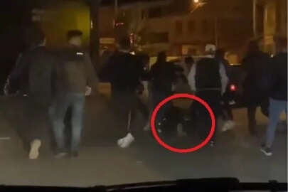 Bursa'da sokağı resmen ringe çevirdiler!