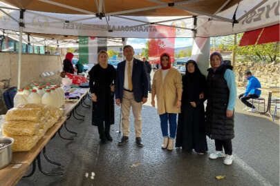 AK Parti Kadın Kollarından Gazze için hayır panayırı