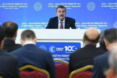 Bakan Tekin 81 ilin milli eğitim müdürüyle bir araya geldi