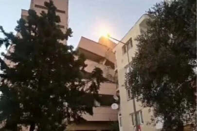 Lise binası yıkım esnasında yan yattı! Çevredeki binalar tahliye edildi