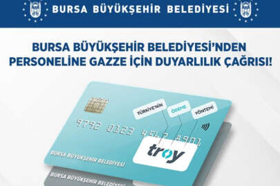 Bursa Büyükşehir Belediyesi'nden Gazze için duyarlılık çağrısı!