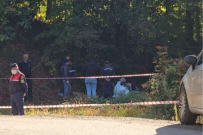 Ormanda yanmış ceset bulundu