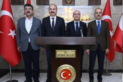 Bakan Uraloğlu Batman'da! 13,5 milyar liralık yatırım yapıldı