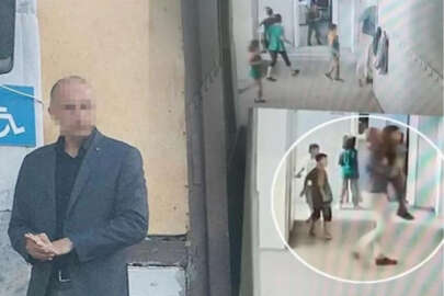 Okulda skandal görüntü! Müdür öğrenciyi kaldırıp fırlattı