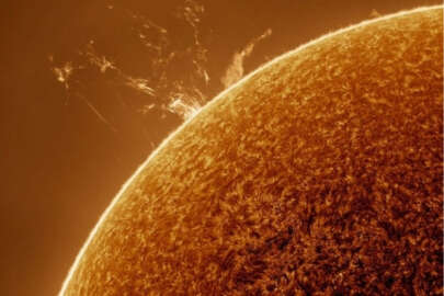 Türk astrofotoğrafçı Güneş fotoğrafı ile ödül kazandı!