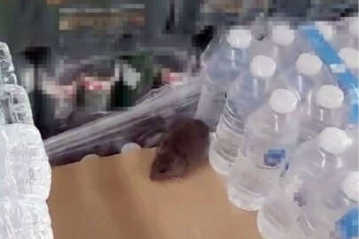 Ünlü market zincirinde mide bulandıran görüntü!