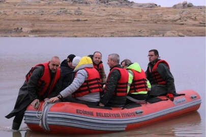 Edirne'de içme suyu renk değiştirdi!