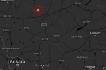 Çankırı'da 3.8 büyüklüğünde deprem