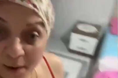 TikTok'ta yayın açan kadından skandal sözler!