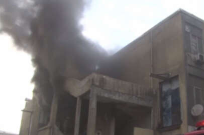 İstanbul'da Sanayi Sitesi'nde korkutan yangın!