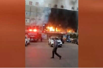 Çin'de yangın! 39 ölü