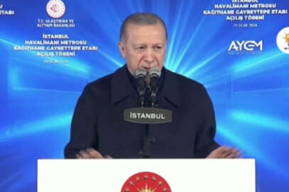 Erdoğan: İstanbul'da raylı sistem 338,5 kilometreye çıkıyor