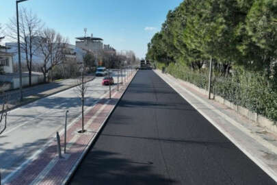 Bursa'da Panayır Yolu Caddesi yenileniyor