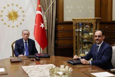 Cumhurbaşkanı Erdoğan, MİT Başkanı İbrahim Kalın'ı ağırladı