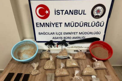 İstanbul'da uyuşturucu operasyonu: 9 kilo 908 gram eroin ele geçirildi