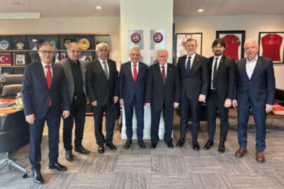 Bursaspor'dan TFF Başkanı Büyükekşi'ye ziyaret