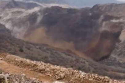 Erzincan'da altın madeninde göçük!