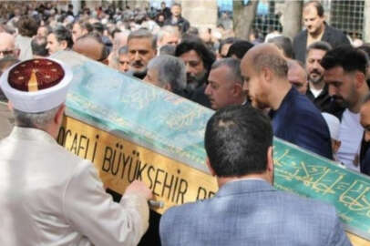 Bilal Erdoğan'ın kayınpederinin babası bugün son yolculuğuna uğurlandı