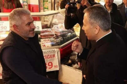 Bakan Yerlikaya esnafı ziyaret etti