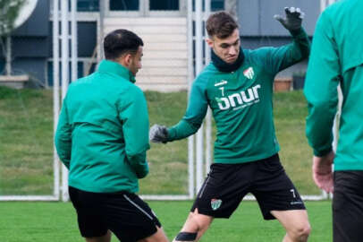 Bursaspor, Serik Belediyespor maçı hazırlıklarını tamamladı
