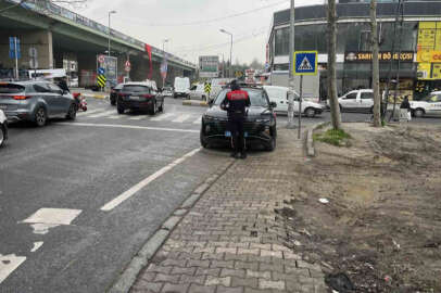 Esenyurt’ta film sahnelerini aratmayan polis ile şüpheli kovalamacası kamerada