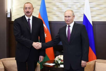 Aliyev, yeniden Rusya Devlet Başkanı seçilen Putin'i tebrik etti