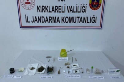 Kırklareli'nde uyuşturucu operasyonu