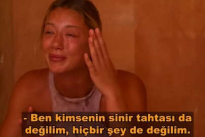 Survivor'da Aleyna Kalaycıoğlu adada sinir krizi geçirdi!