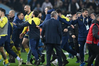 Trabzonspor - Fenerbahçe maçında çıkan olaylar Avrupa basınında gündem oldu!