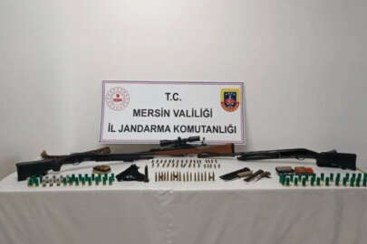 Mersin'de silah kaçakçılığı operasyonu