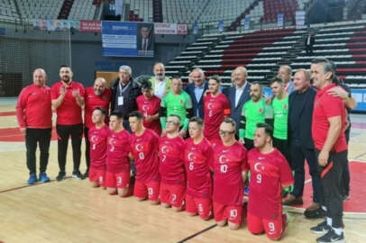 Down Sendromlu Futsal Milli Takımı'ndan muhteşem zafer