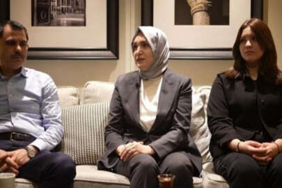 Murat Kurum ve ailesi kameraların karşısında!