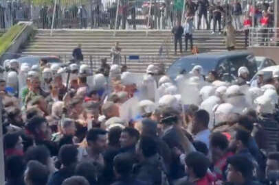 İstanbul Çağlayan'da avukatlara polis müdahelesi