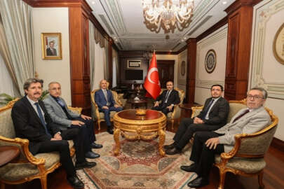 Bursa Valisi Demirtaş, YÖK Başkanı Özvar'ı ağırladı