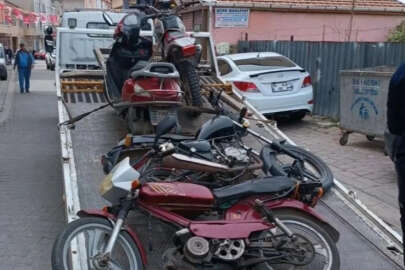 Kırklareli'de 6 motosiklet trafikten men edildi