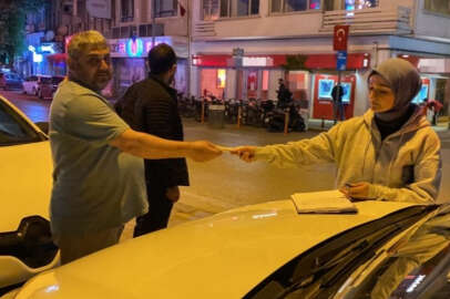 Bursa'da bankamatikte unutulan parayı sahibi bulunması için polise teslim etti
