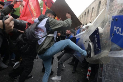 1 Mayıs gösterilerinde polise saldıran 65 kişi adliyede