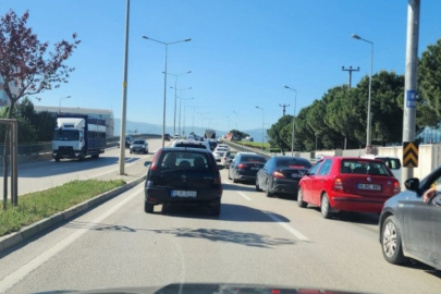 Bursa'da  trafik çilesi!