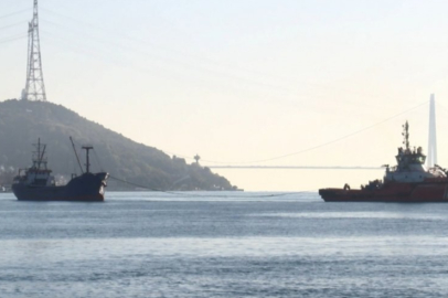 İstanbul Boğazı'nda arızalan gemi Büyükdere Demirleme Sahası'na demirletildi