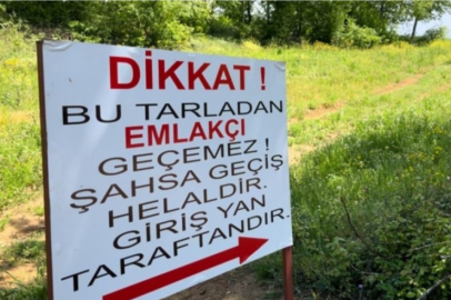Bursa'da garip olay! Tarlasına emlakçı girmesini yasakladı