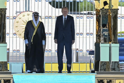 Cumhurbaşkanı Erdoğan, Kuveyt Emiri Al Sabah’ı resmi törenle karşıladı