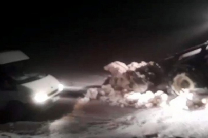 Muş'ta mayıs ortasında kar esareti: 6 kişi mahsur kaldı