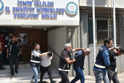 İzmir'de 'Zirek Kardeşler' ile 'Alabaylar' suç örgütlerine yönelik operasyonda 21'i tutuklandı