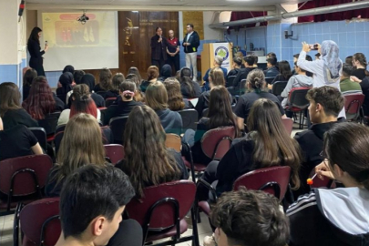 Bursa'da 'Dünya İklim Günü'nde öğrenciler bilgilendirildi