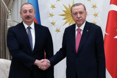 Cumhurbaşkanı Erdoğan, İlham Aliyev'le görüştü