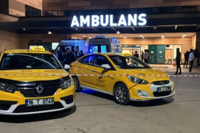Bursa'da taksiciye saldırı! 20 yerinden bıçaklandı