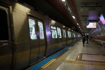 Metroda intihar girişimi!