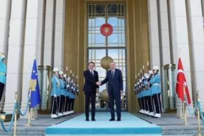 Cumhurbaşkanı Erdoğan, Kurti'yi kabul etti