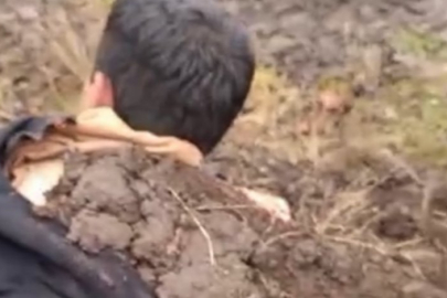 Yıldırım çarpan çocukları toprağa gömdüler!