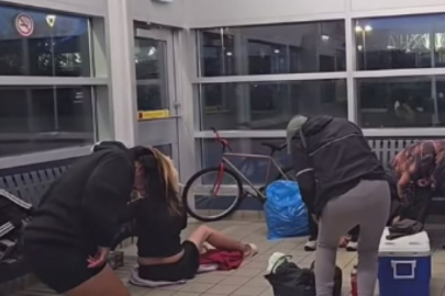 Uyuşturucu bağımlılarının zombi görüntüleri dehşete düşürdü!